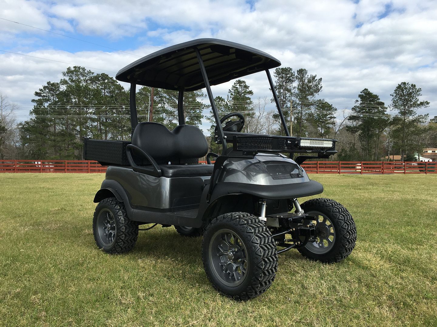 Side by side UTV vs golf cart